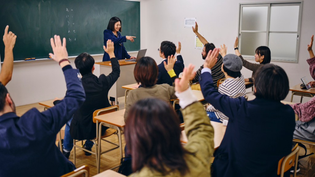Classroom in Japan