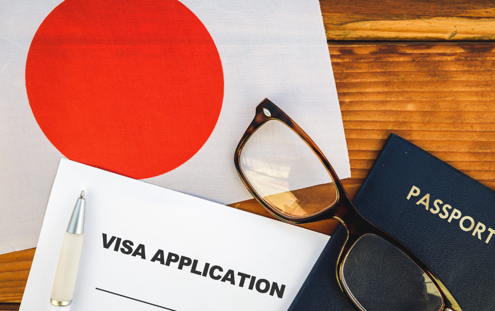 visa application in japan
