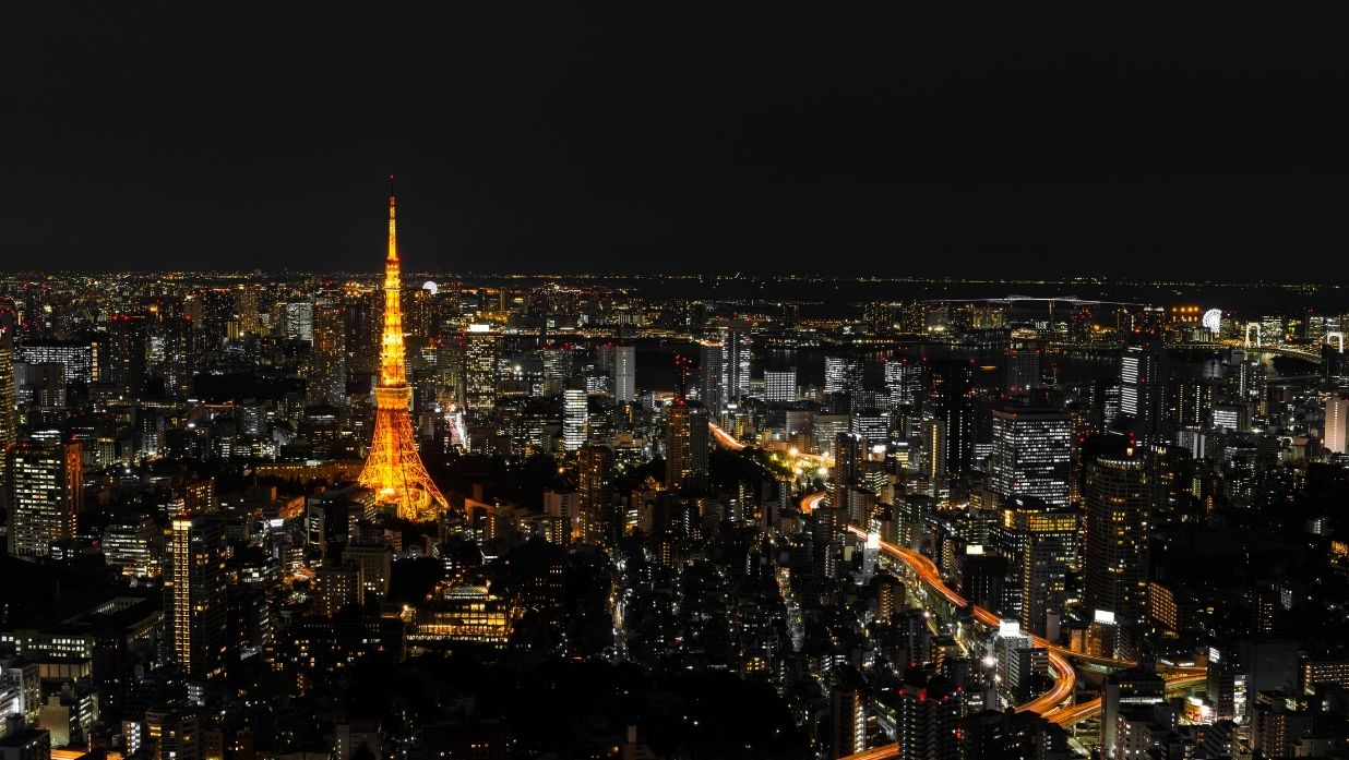 Tokyo sunset, tokyo prefecture, Kanto region