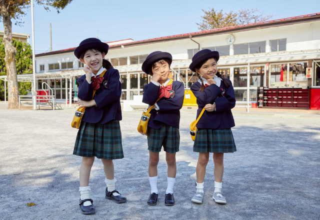 Japan Uniforms elementary school girls