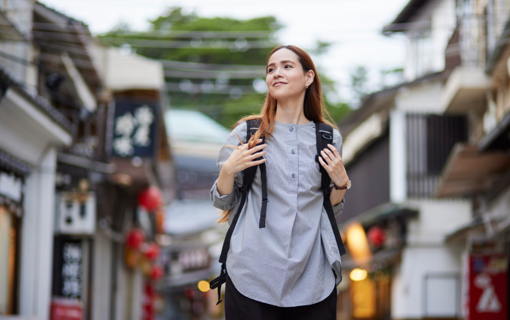solo travel Japan.